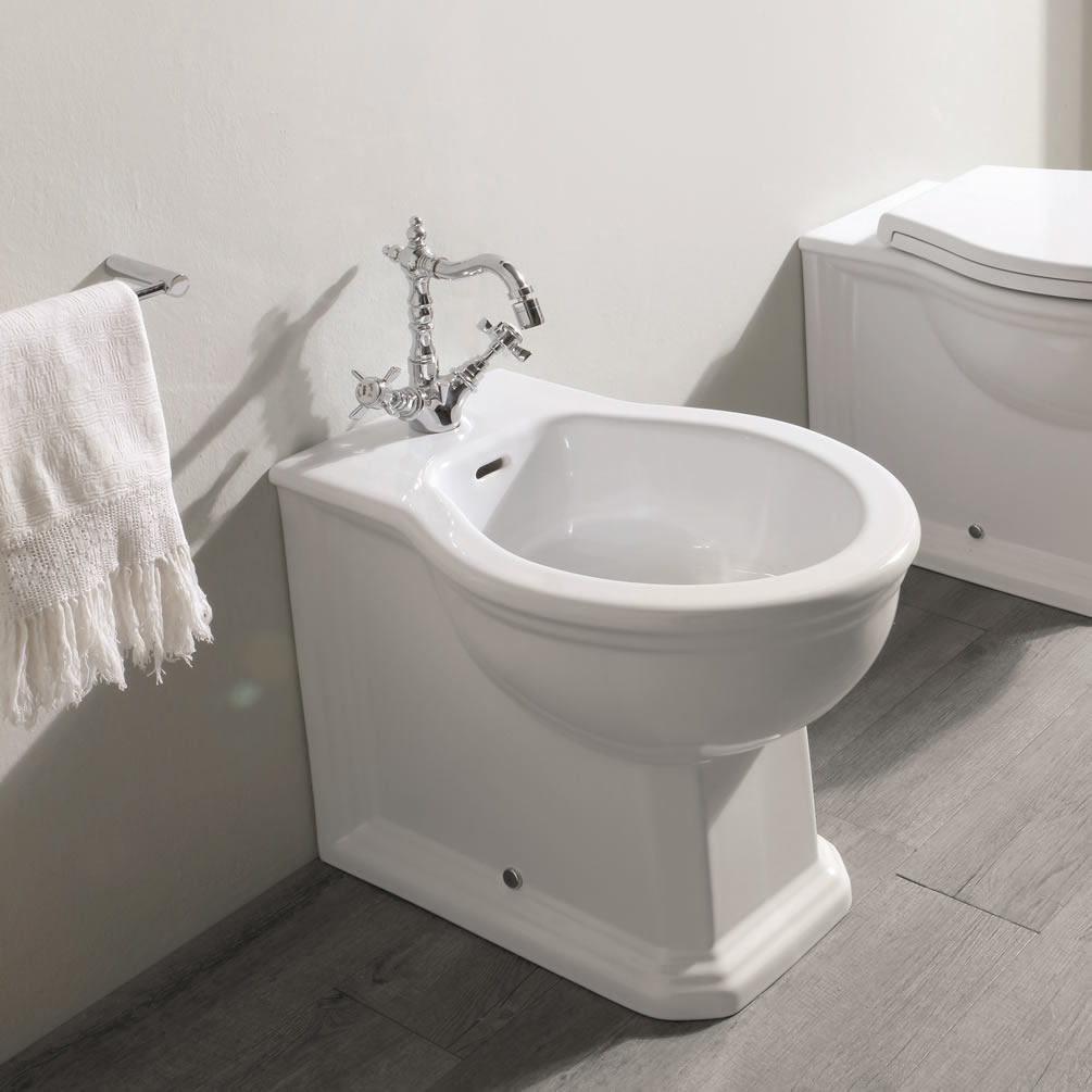 Imperial Regent Back To Wall Bidet - Lifestyle Image